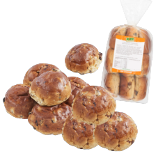 Mini rozijnen krentenbollen